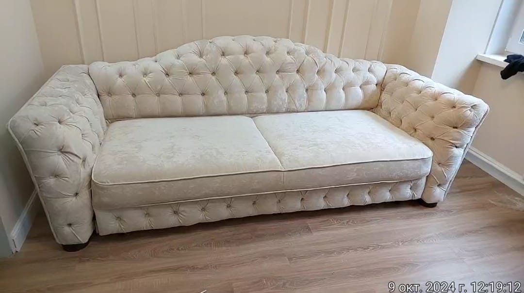 Обивка дивана. Тайга